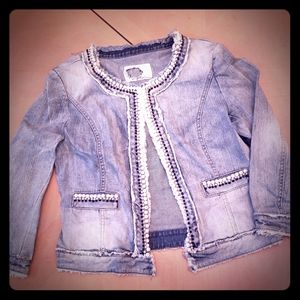 Pearl embellished Jacket